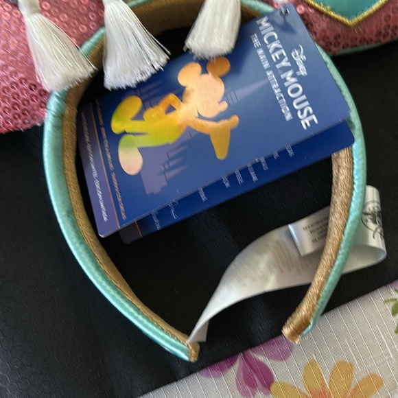 Disney Princess Sequin Ears Headband - Pink and Teal 50th anniversary - Picture 5 of 10